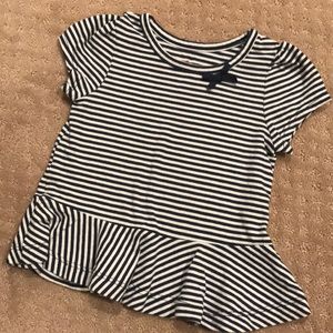 *$2 add on* Baby Girl Circo Peplum Top